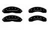 2016-2023 Camaro RS MGP Caliper Covers Black w/Camaro Logos